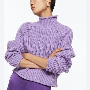 H&M Knitted Chunky Sweater Size Medium